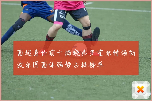 葡超身价前十揭晓弗罗霍尔特领衔波尔图葡体强势占据榜单
